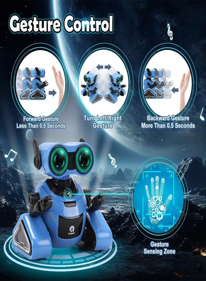 ألعاب روبوت جوي جاي مع ملصقات ثلاثية الأبعاد للأطفال من 3 إلى 5 سنوات، ألعاب عيد الفصح للأطفال، لعبة روبوت تعمل بجهاز تحكم عن بعد مع موسيقى وعيون LED بأربعة ألوان، تغني وترقص، هدية مثالية لأعياد ميلاد الأولاد والبنات من عمر 3 إلى 6 سنوات. - Image 4